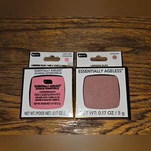 Essentially Ageless Luminizing Blush In Poppy Pink & Rosewood BNIB